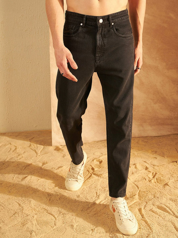 DENNISON Men Comfort Mom Fit Clean Look Cotton Jeans