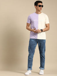 Menjadi Lelaki Manusia Lurus Biru Lurus Cahaya Pudar Asid Cuci seluar jeans