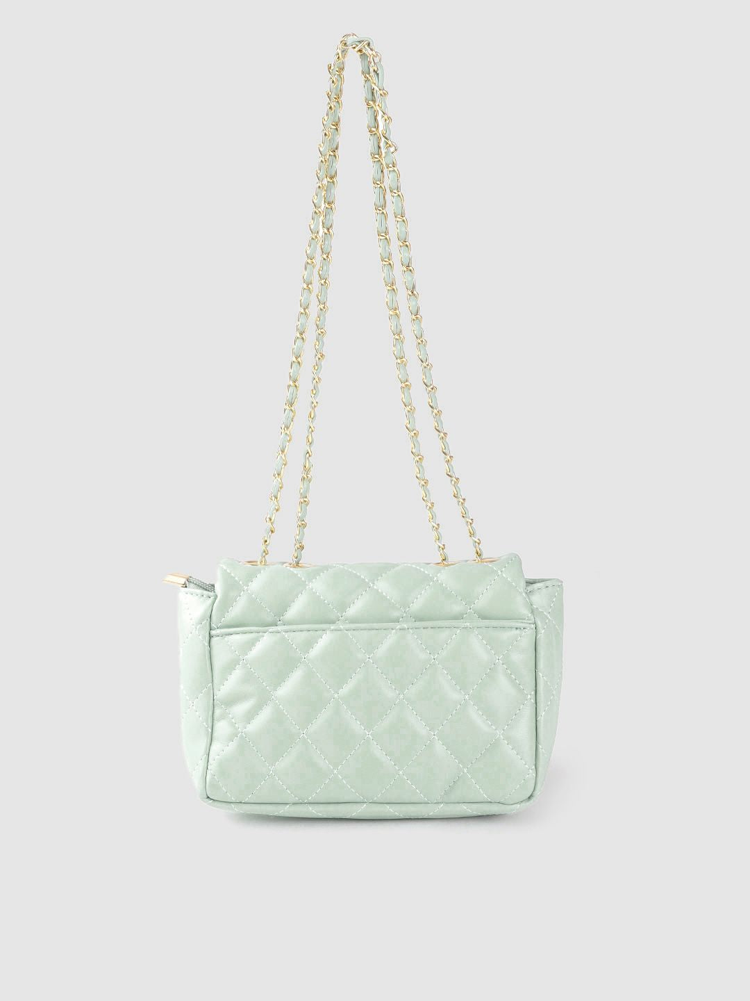 Lino Perros Green Quilted Shoulder Bag