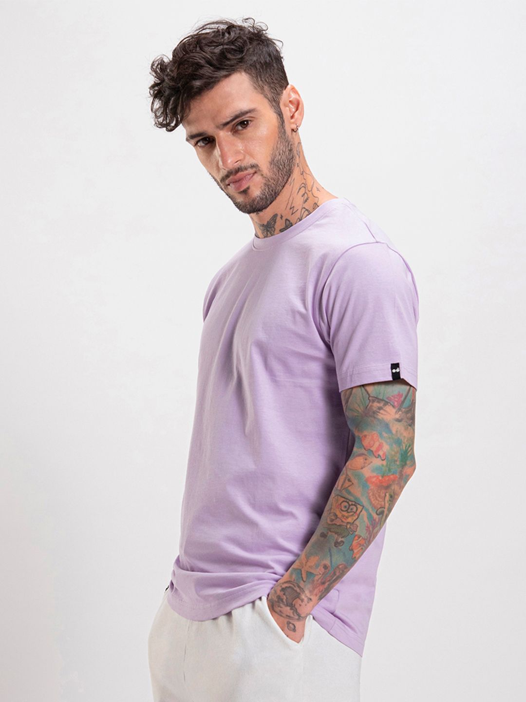 Bewakoof Men Round Neck Cotton T-shirt