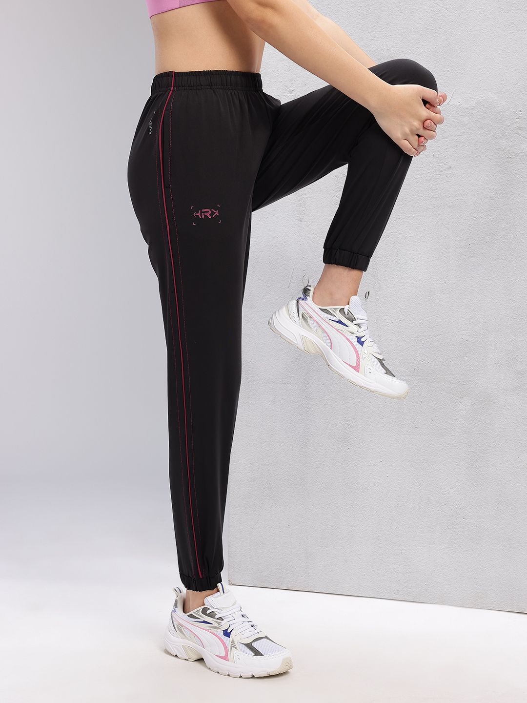 HRX by Hrithik Roshan Women Side Stripe Training Joggers