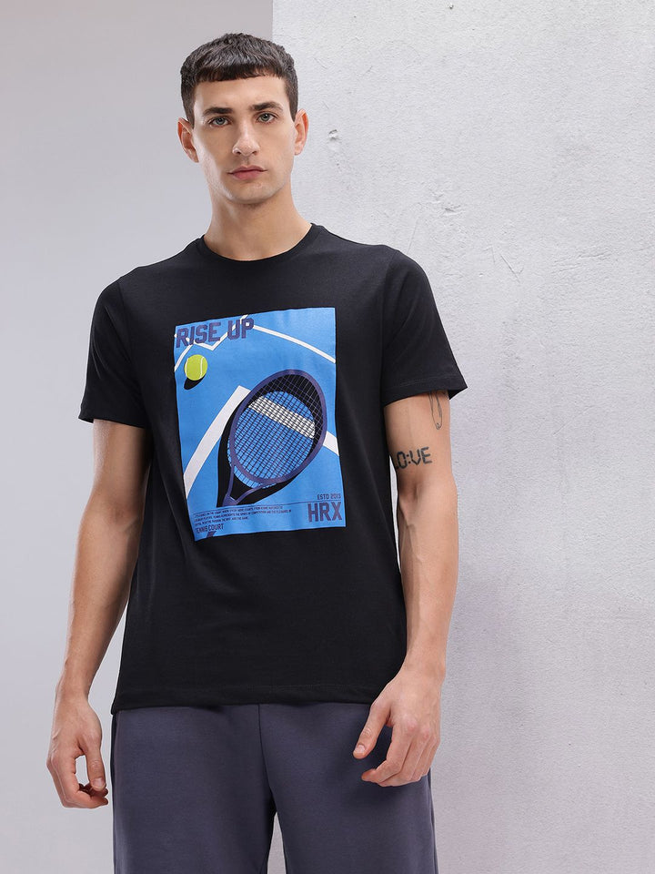 HRX by Hrithik Roshan Printed Lifestyle T-shirt