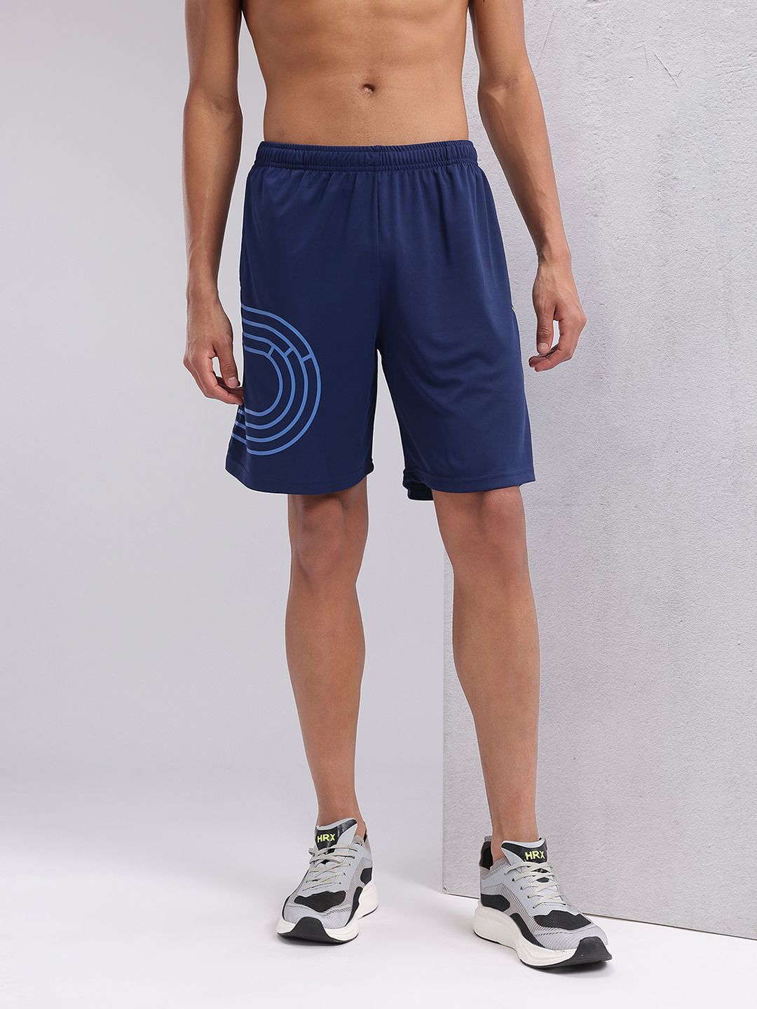 HRX by Hrithik Roshan Men Rapid-Dry Printed Running Shorts