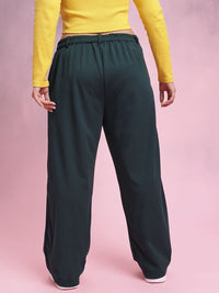 Women Plus Size Regular Fit Trousers