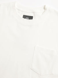 THE BEAR HOUSE Oversized Applique Design Crew Neck T-shirt