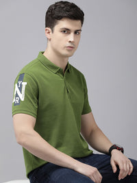 SPYKAR Polo Collar Pure Cotton Slim Fit T-shirt