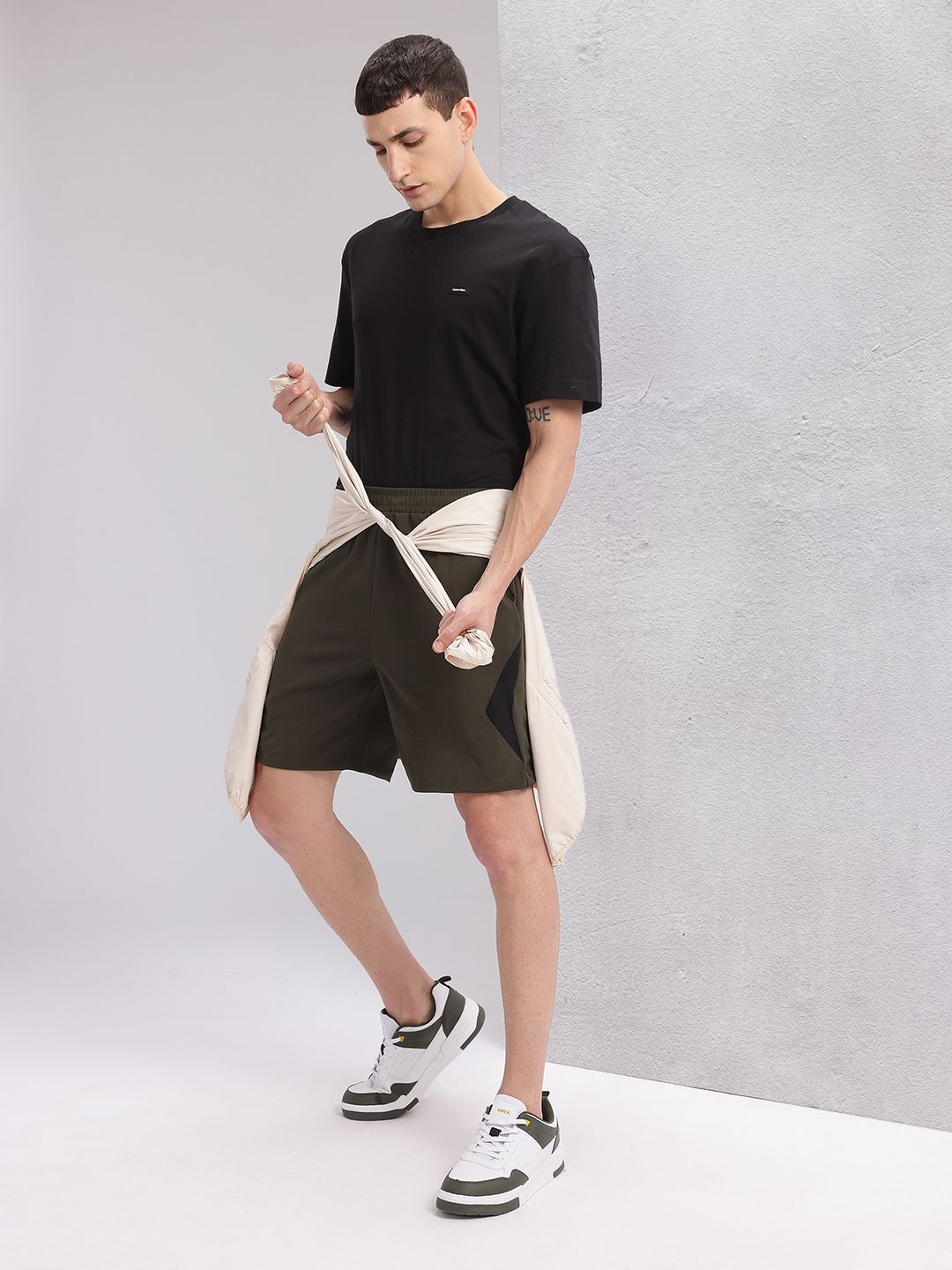 HRX by Hrithik Roshan Men Striped Lifestyle Shorts