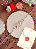 Voylla Pearls Dan Kundan Detail Benang Rakhi