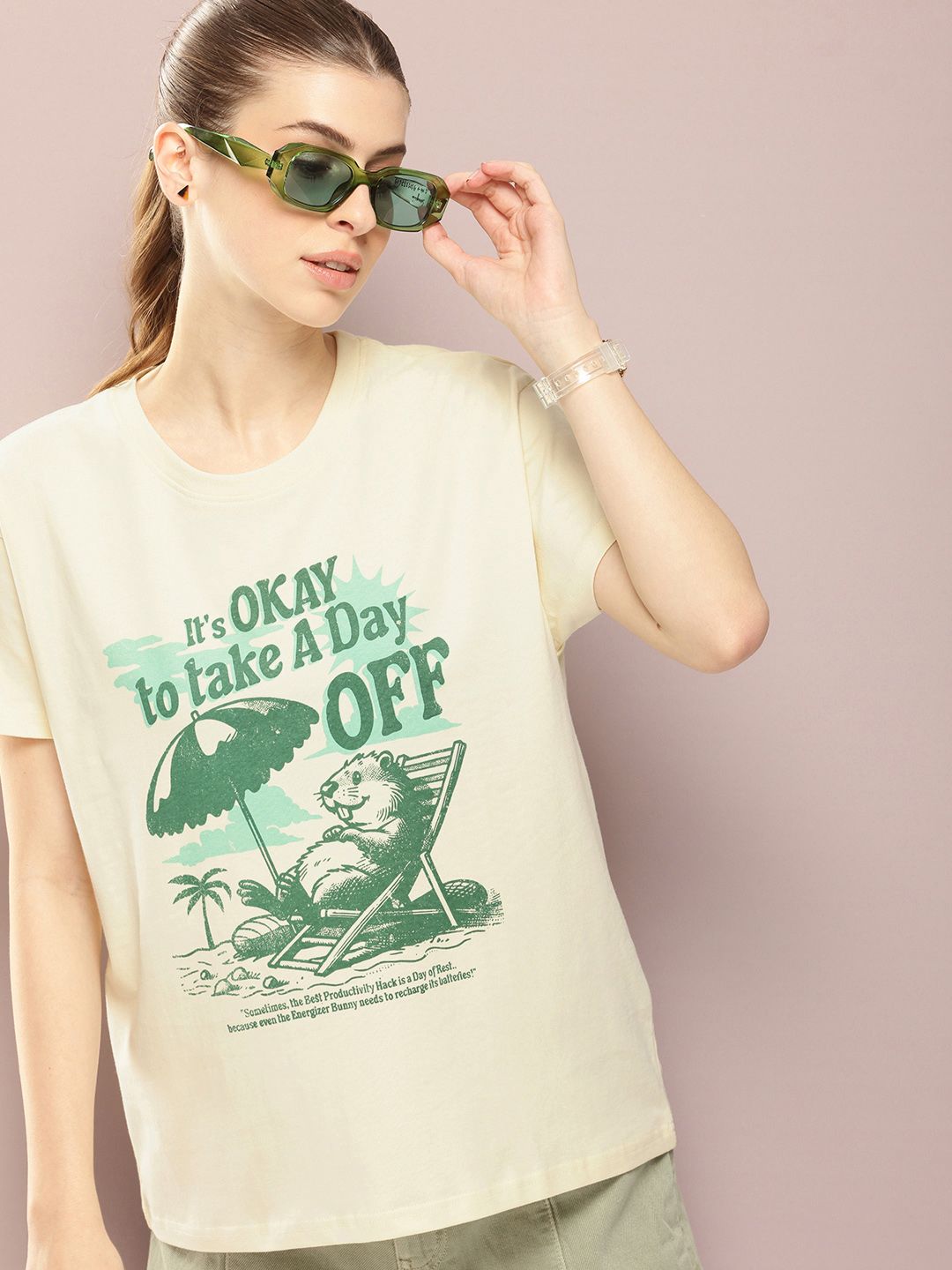 DILLINGER Printed Pure Cotton Boxy T-shirt