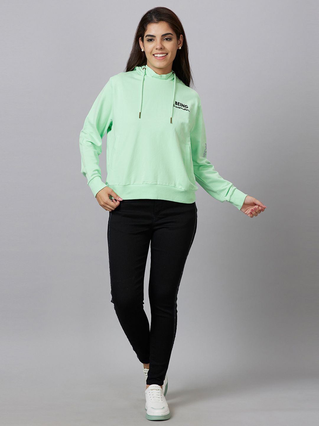 Being Human Women Super Skinny Fit Clean Look Cotton Jeans