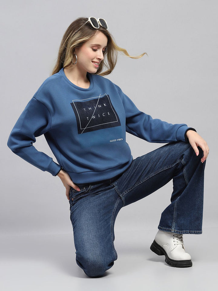Monte Carlo Women Printed Sweatshirt