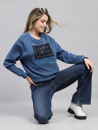 Monte Carlo Women Printed Sweatshirt