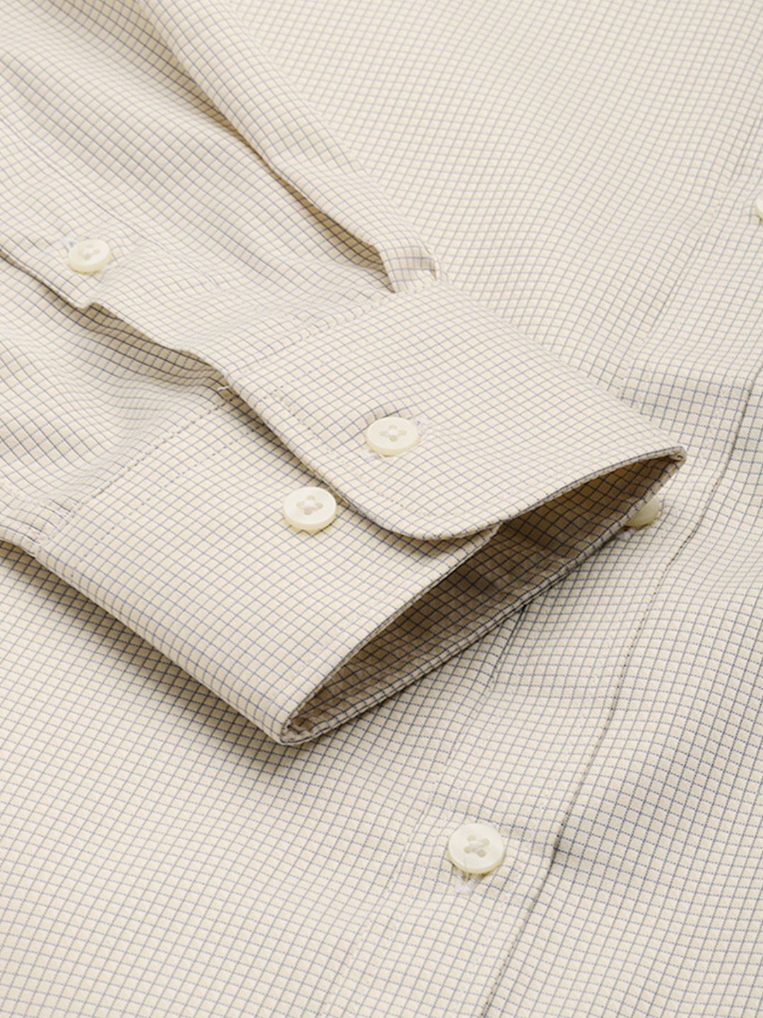 Park Avenue Slim Fit Micro Checked Formal Shirt