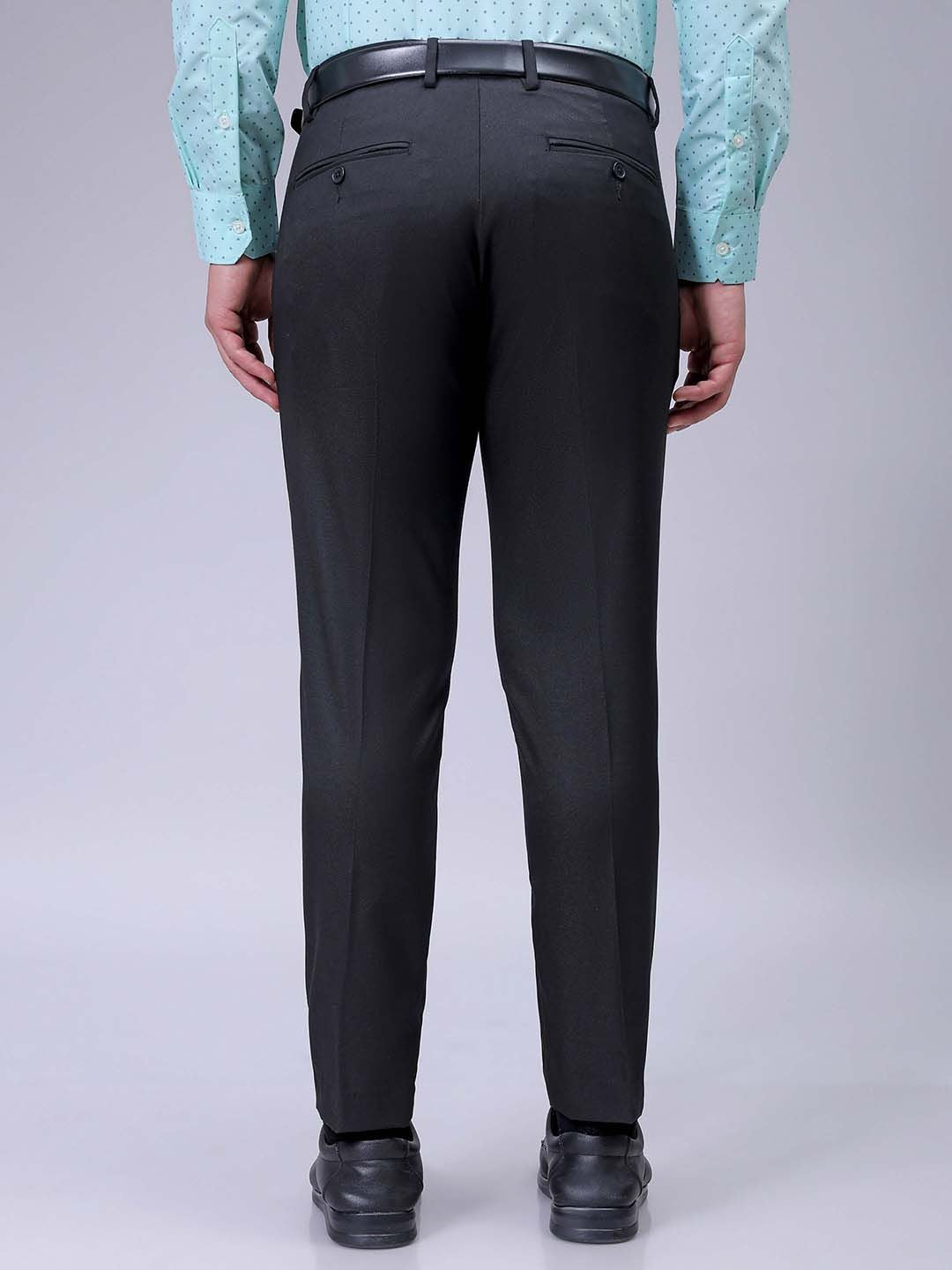 The Indian Garage Co. X Luxe Men Slim Fit Formal Trousers