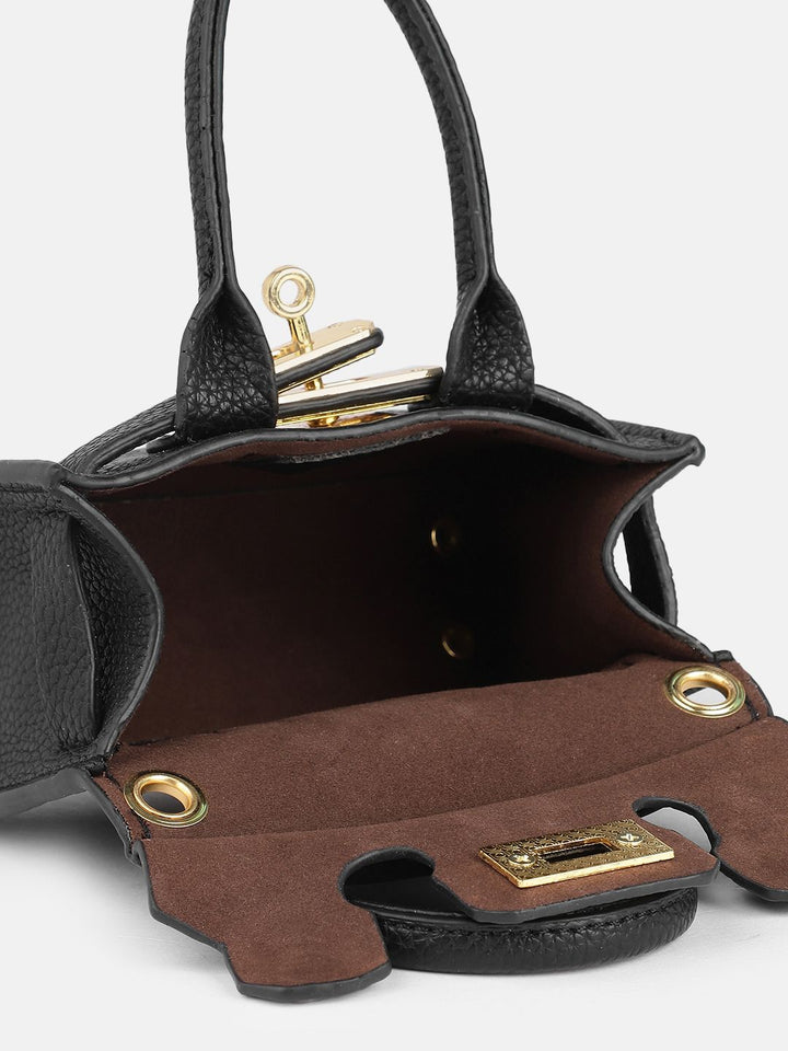 DressBerry Textured Miniature Sling Bag