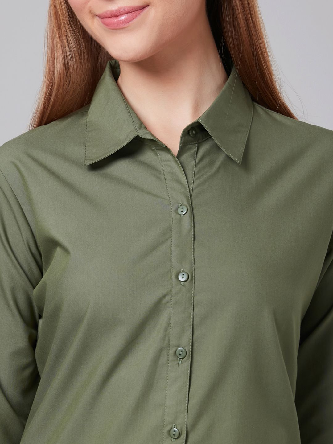 Style Quotient Women Solid Formal Shirt