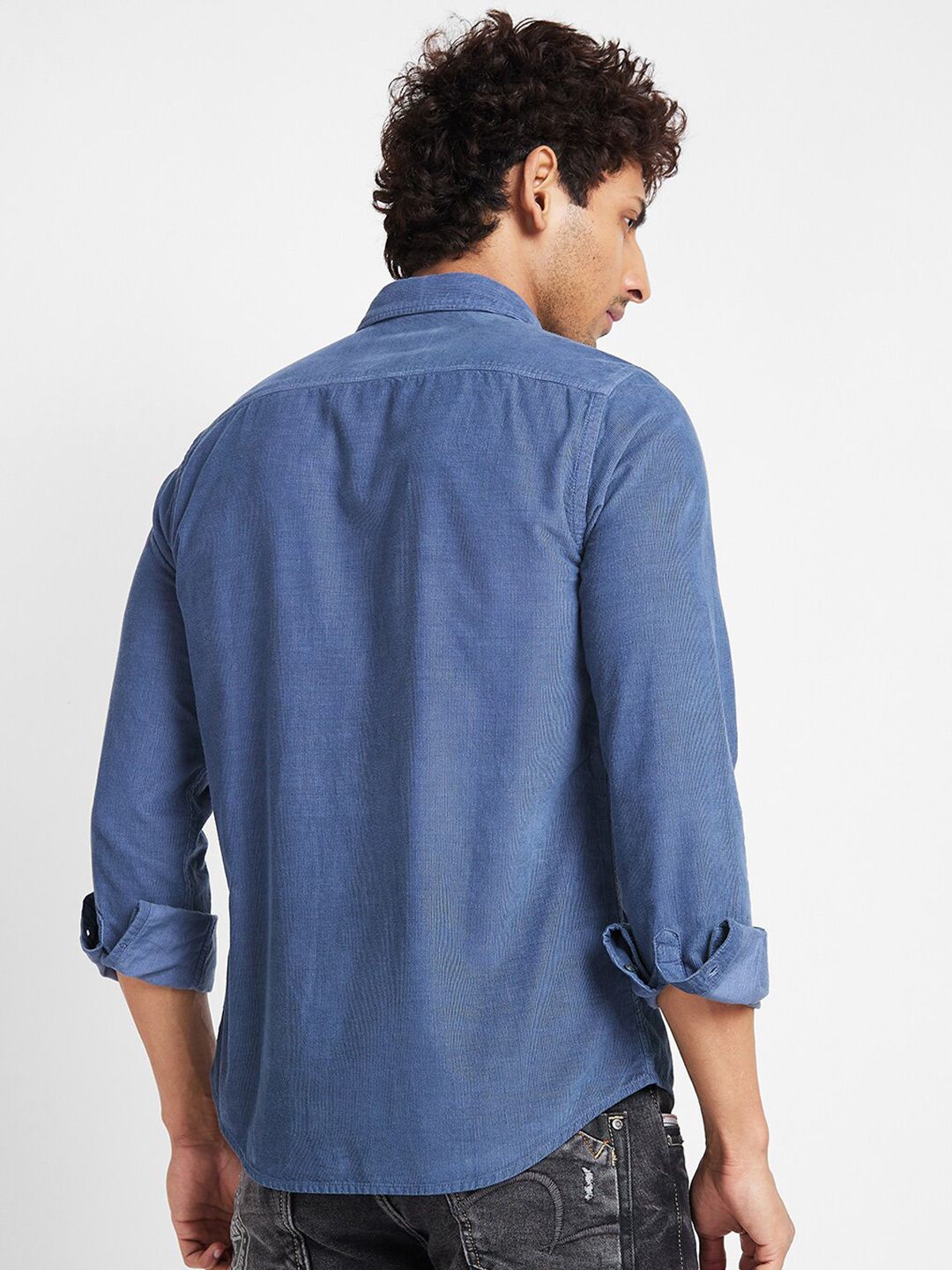 Being Human Slim Fit Opaque Casual Shirt