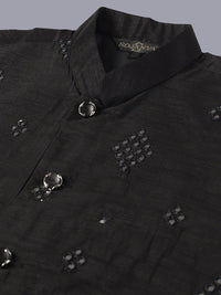 SOJANYA Regular Pure Cotton Kurta with Churidar & Nehru Jacket