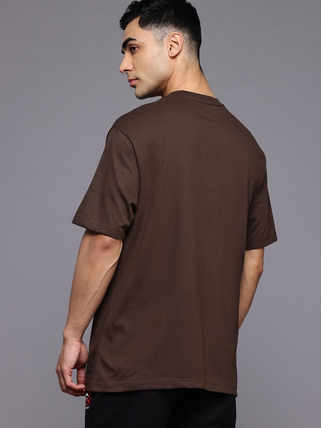 HRX by Hrithik Roshan  Brand Logo Detail T-shirt
