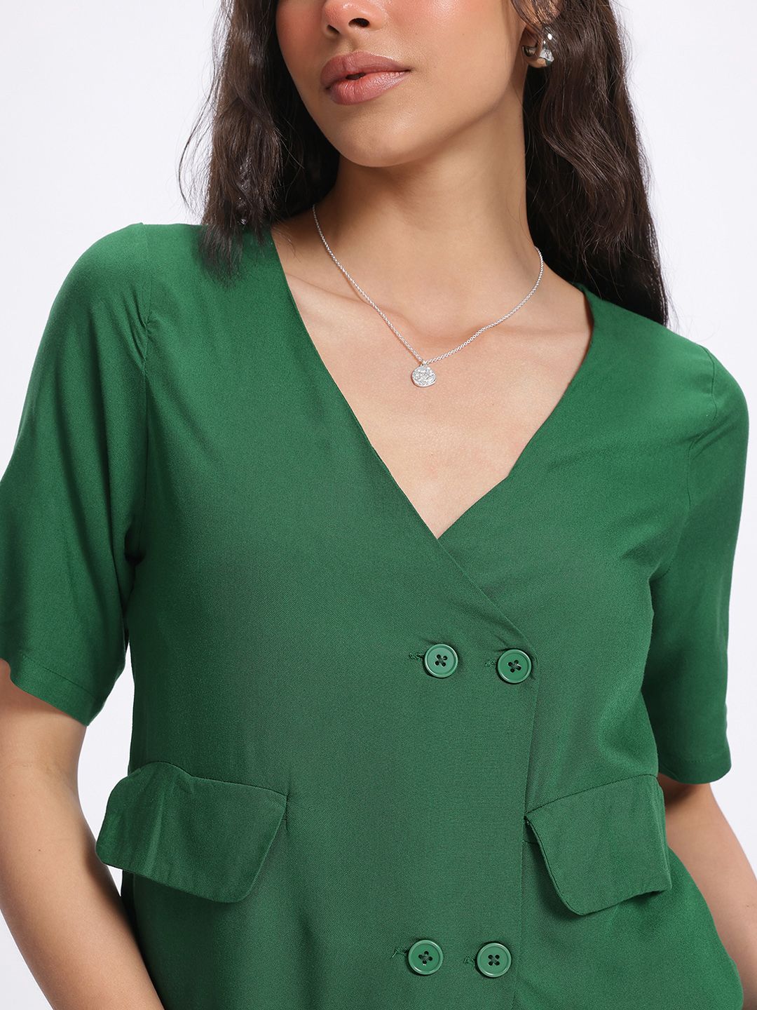 DressBerry MatchSet Snazz Double Breasted Cotton Overload Co-Ords