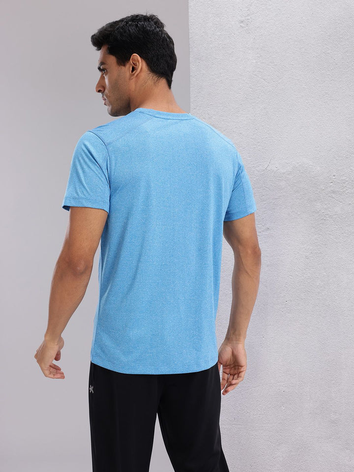 HRX by Hrithik Roshan Men Brand Logo Printed Rapid-Dry Training T-shirt