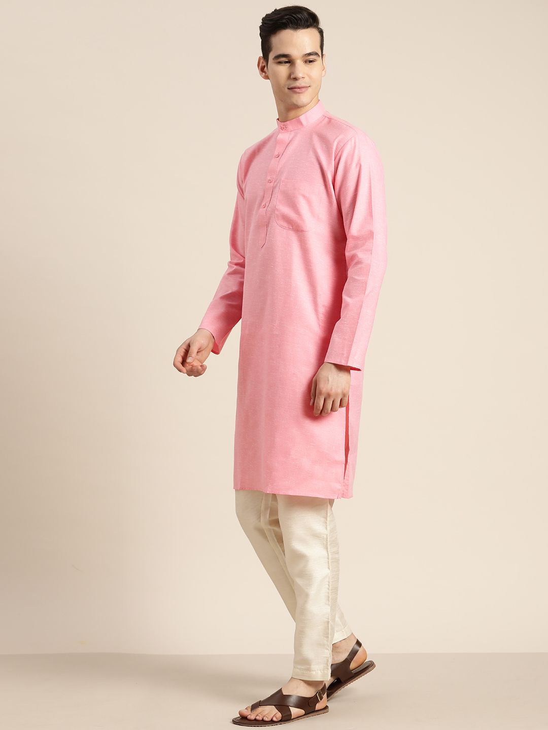 SOJANYA Cotton Linen Kurta