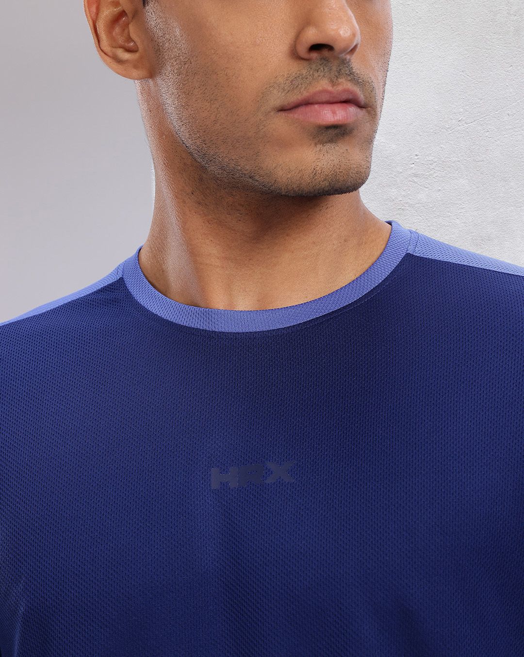 HRX by Hrithik Roshan Colourblocked Rapid-Dry Running T-shirt
