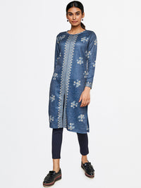 Global Desi Floral Printed Kurta