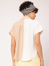 DressBerry Colourblocked Casual Shirt