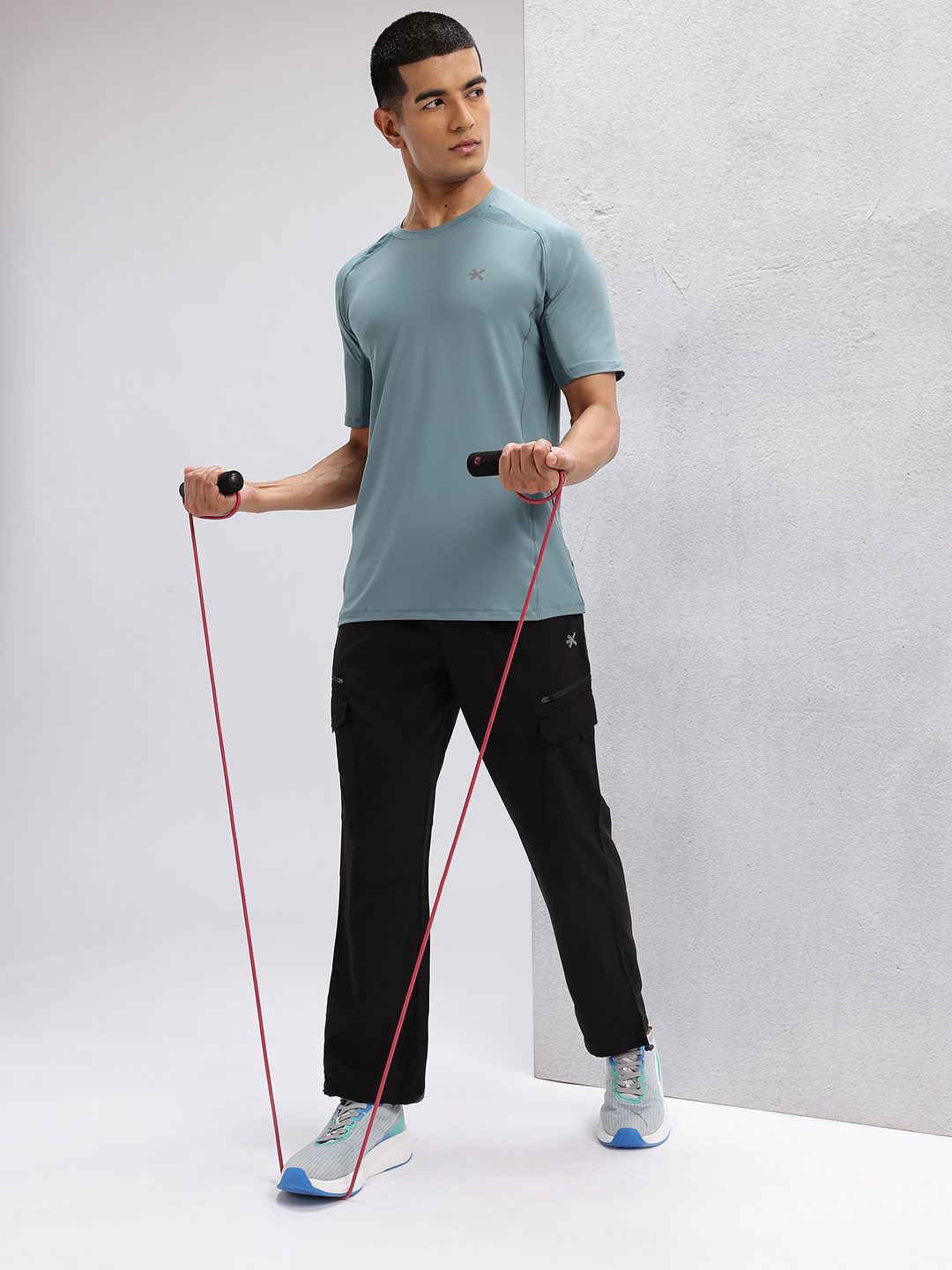 HRX by Hrithik Roshan Men Mesh Training T-shirt