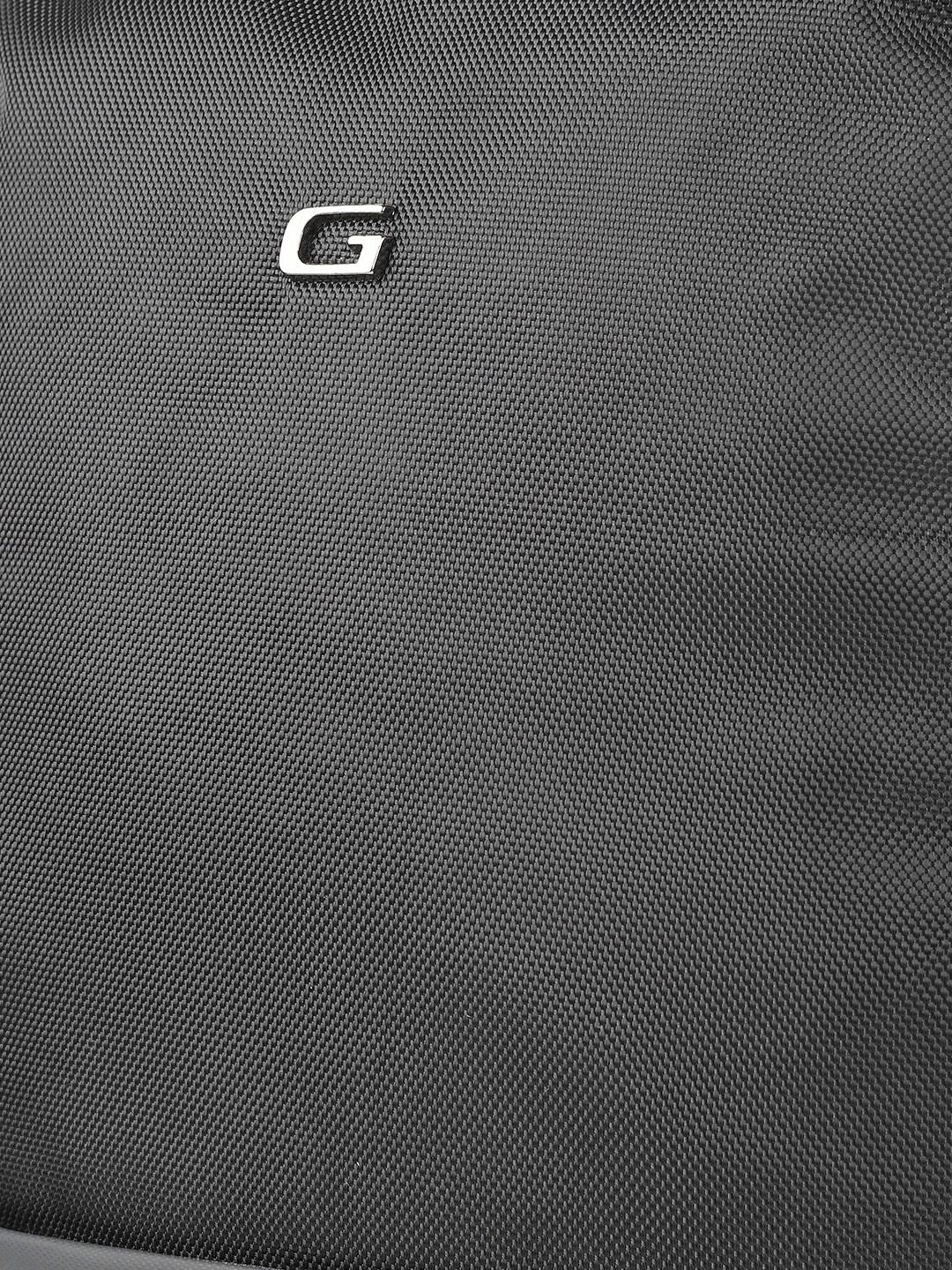 Gear Unisex Black & Grey Colourblocked SAUVE BUSINESS LAPTOP Backpack