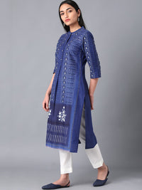 W Straight Cotton Kurta