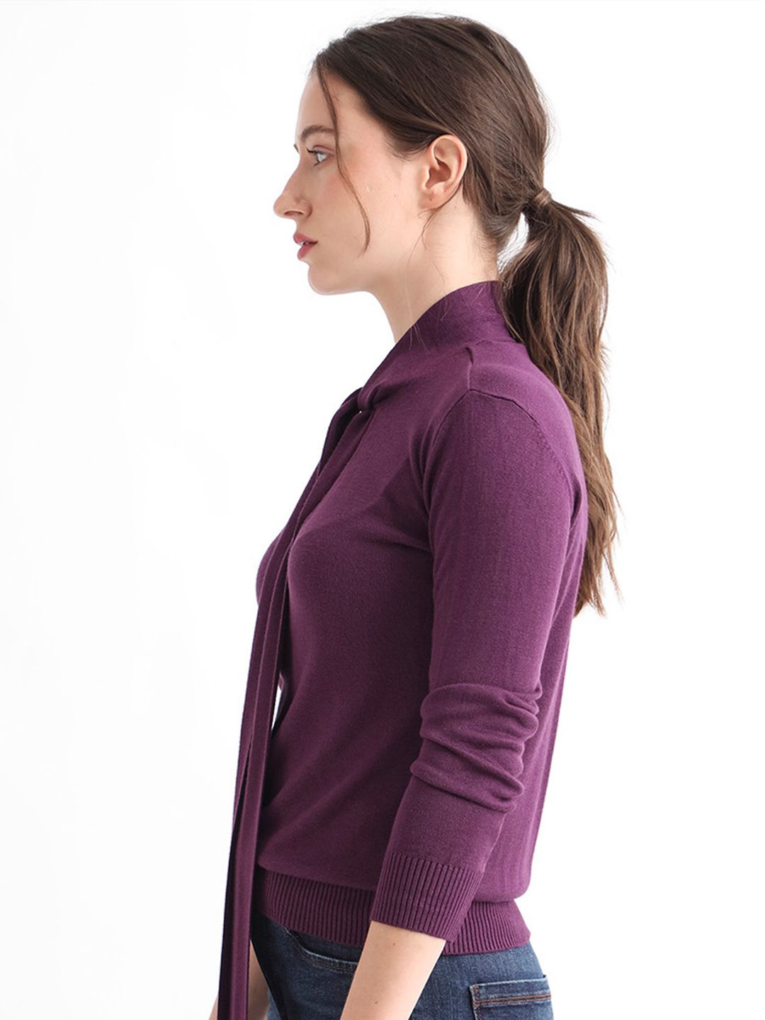 RAREISM Women Solid Pullover
