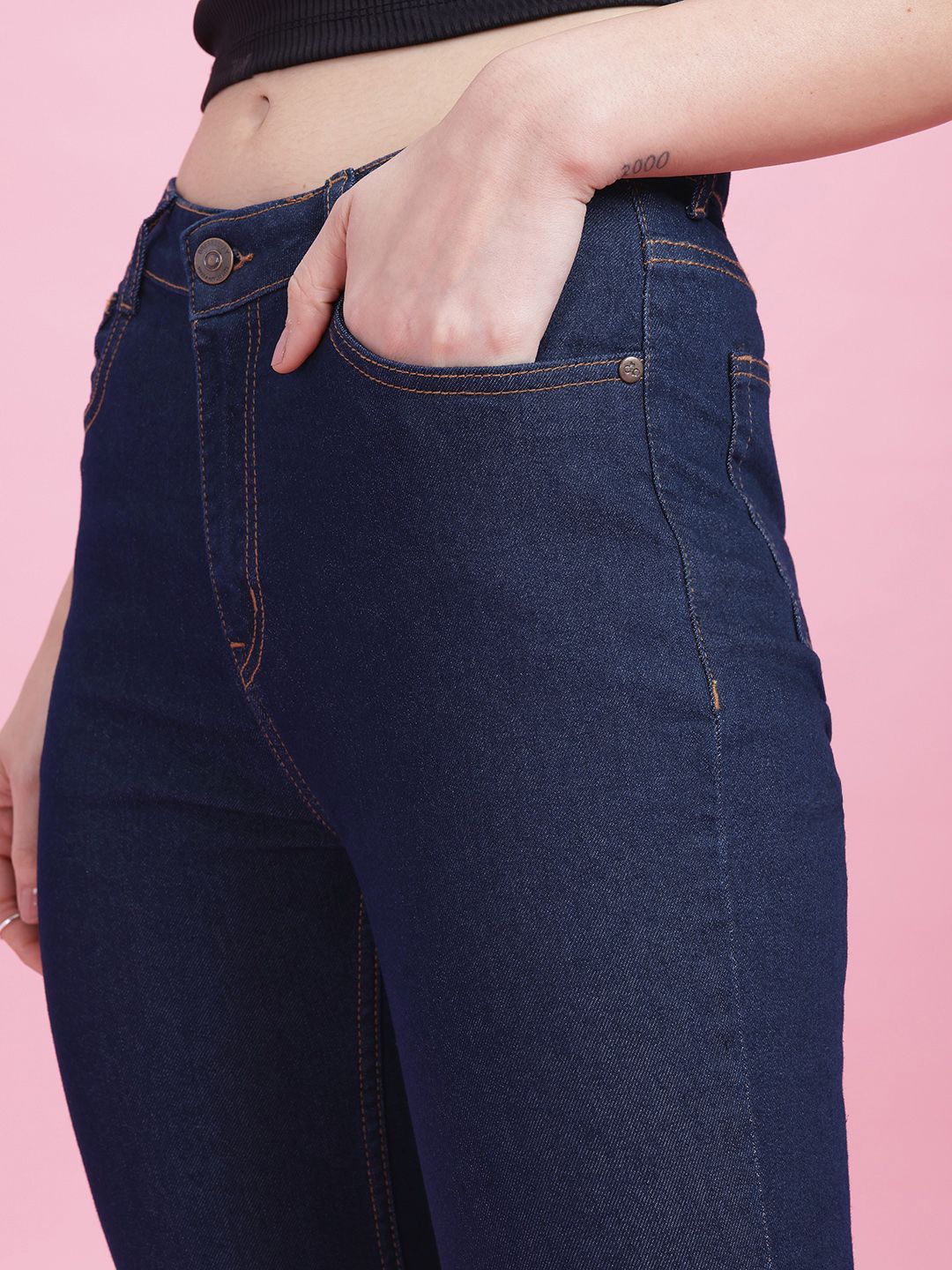 DressBerry Women Mid-Rise Stretchable Jeans