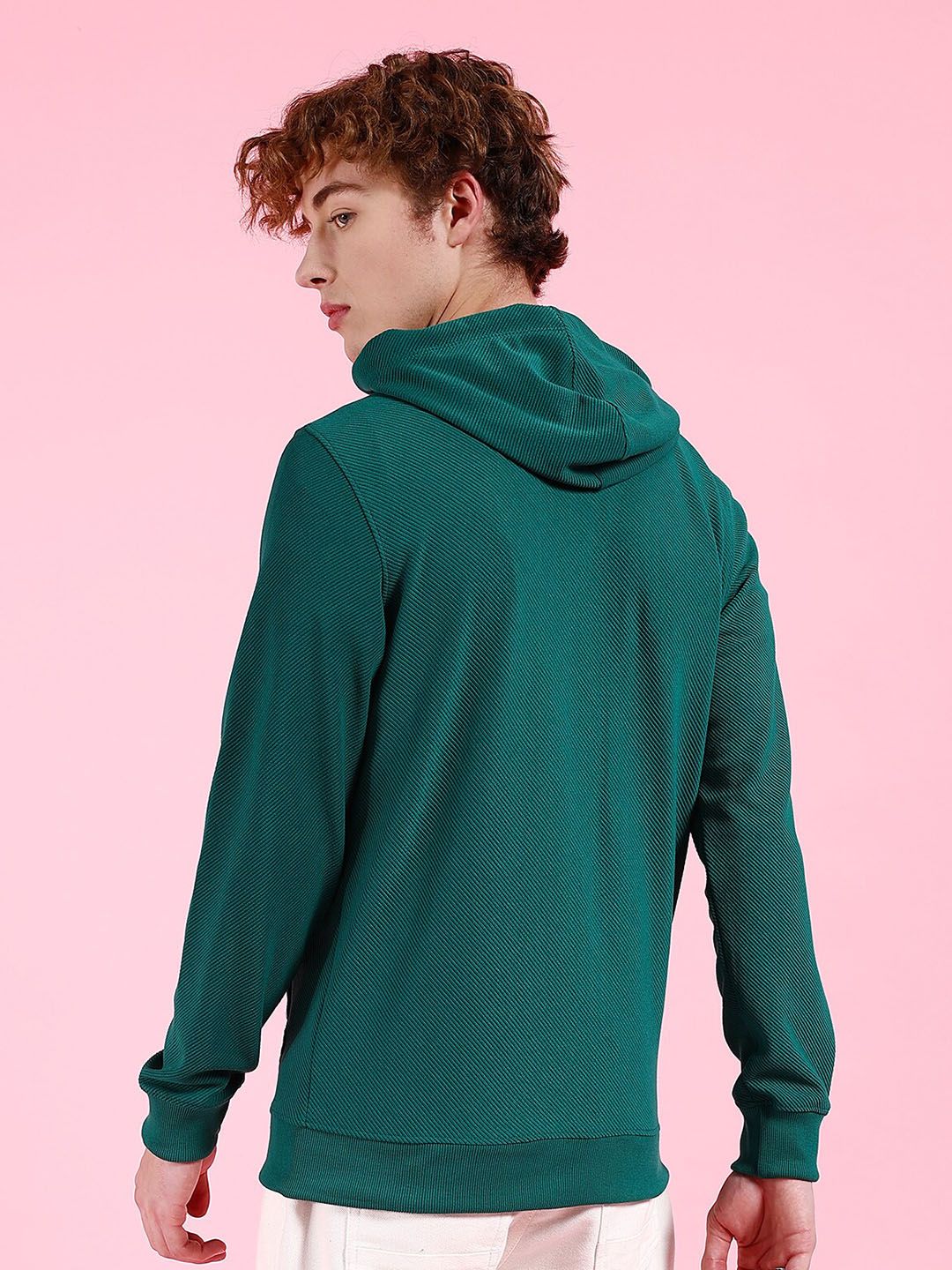 The Indian Garage Co Long Sleeves Hood Zipfront Sweatshirt