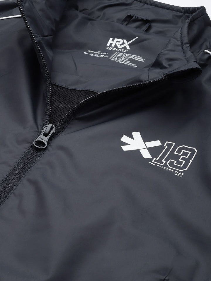 HRX by Hrithik Roshan Rapid Dry Antimicrobial Crop Bomber Jacket