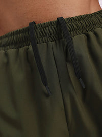 HRX by Hrithik Roshan Men Brand Logo Print Detail Mid-Rise Training Shorts