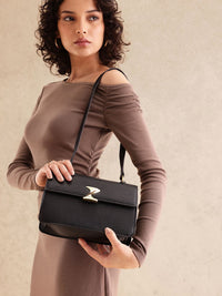 all about you Structured Shoulder Bag