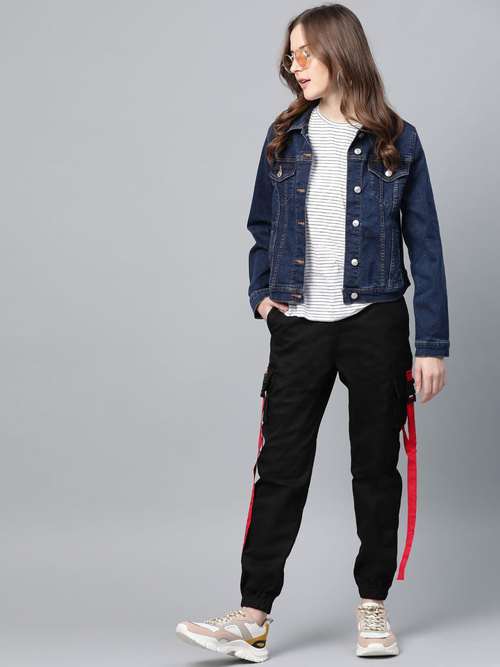 STREET 9 Women Black Cargos