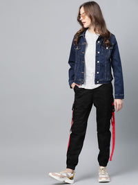 STREET 9 Women Black Cargos