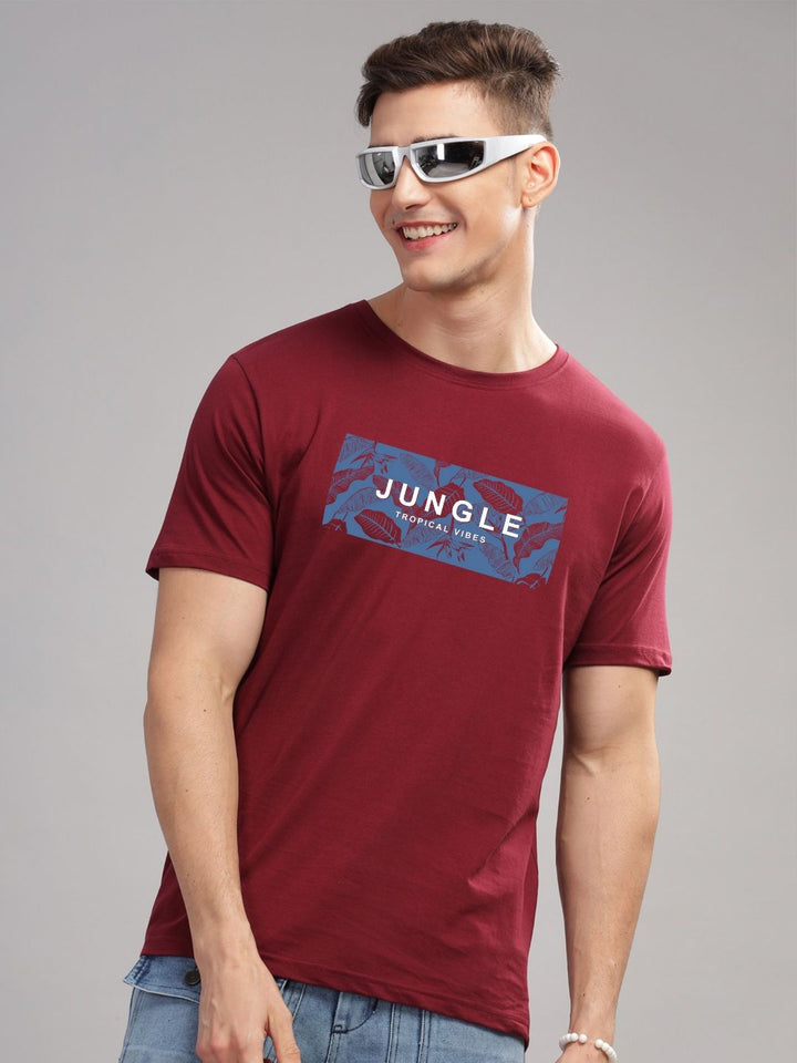 ADRO Men Printed T-shirt