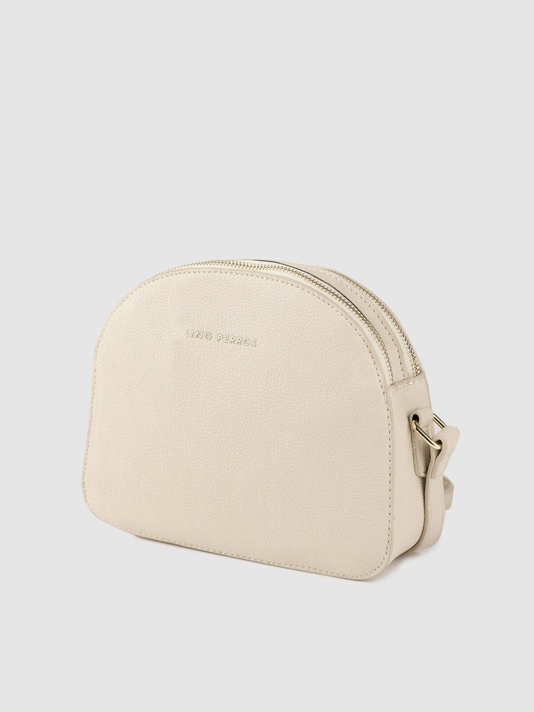 Lino Perros Off-White Solid Sling Bag