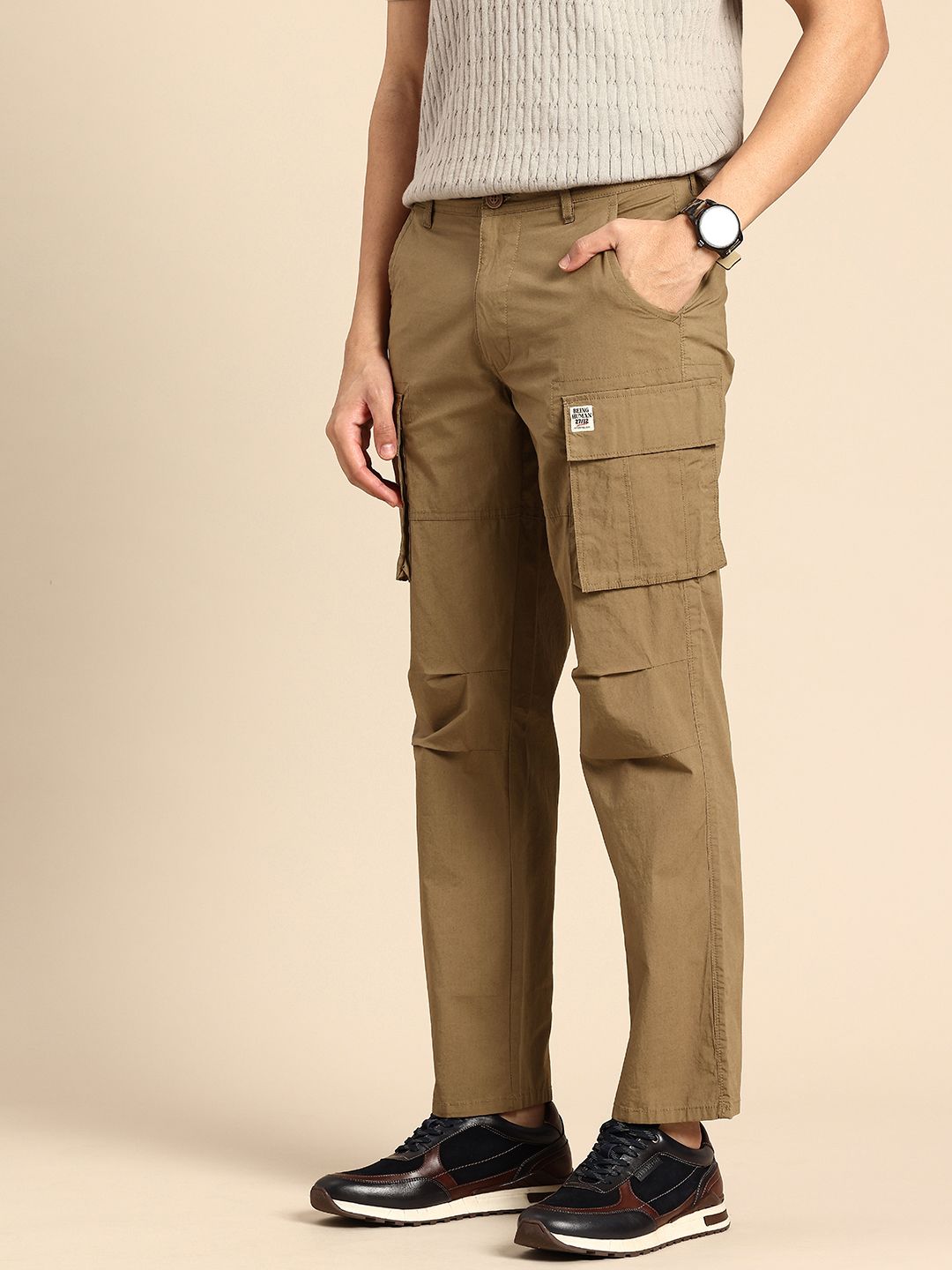 Being Human Men Cargos Trousers