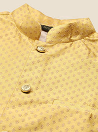 SOJANYA Mandarin Collar Regular Kurta With Pyjamas & Nehru Jacket