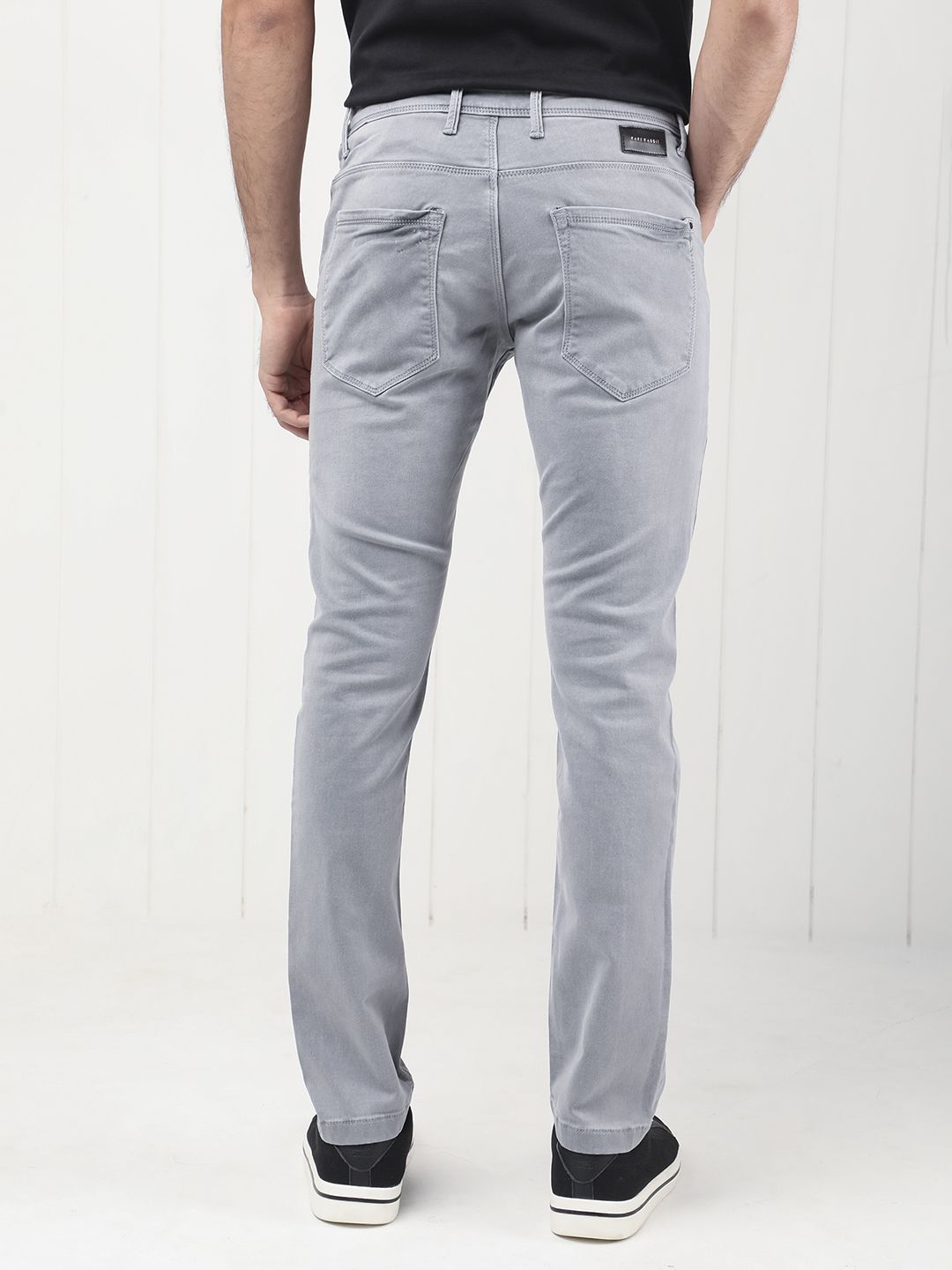 RARE RABBIT Men Velles Slim Fit Mid-Rise Cotton Jeans