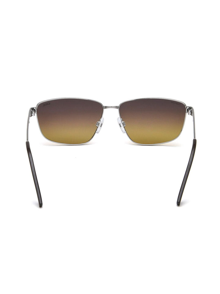 IDEE Men Rectangle Sunglasses with Polarised and UV Protected Lens IDS3098C4PSG