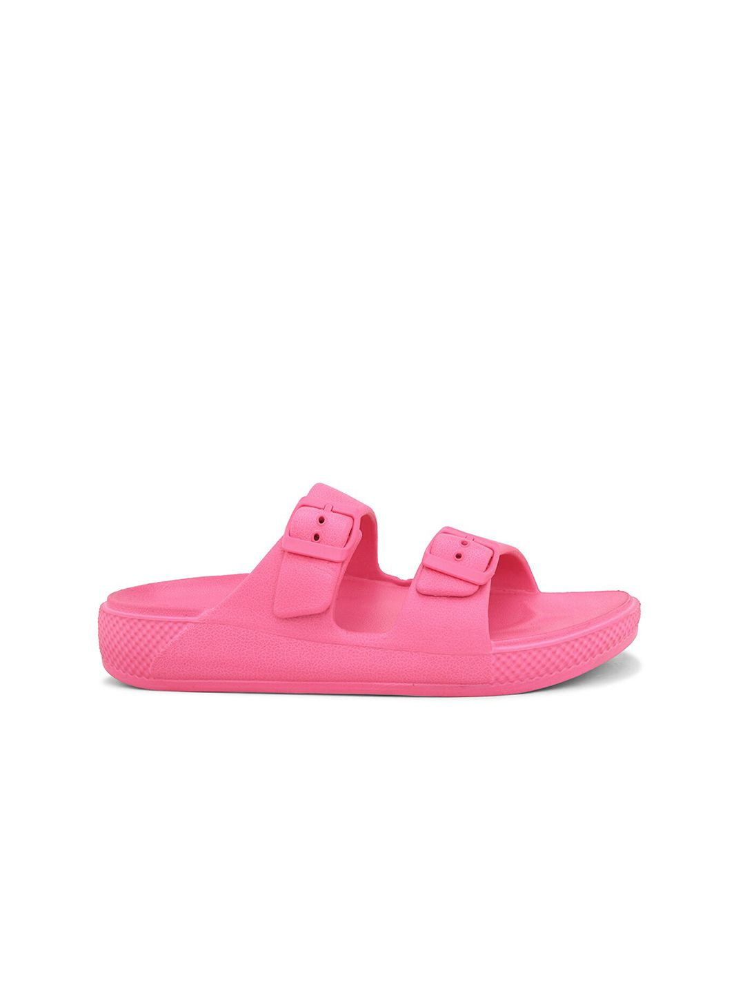HRX by Hrithik Roshan Women Sliders With Buckle Detail