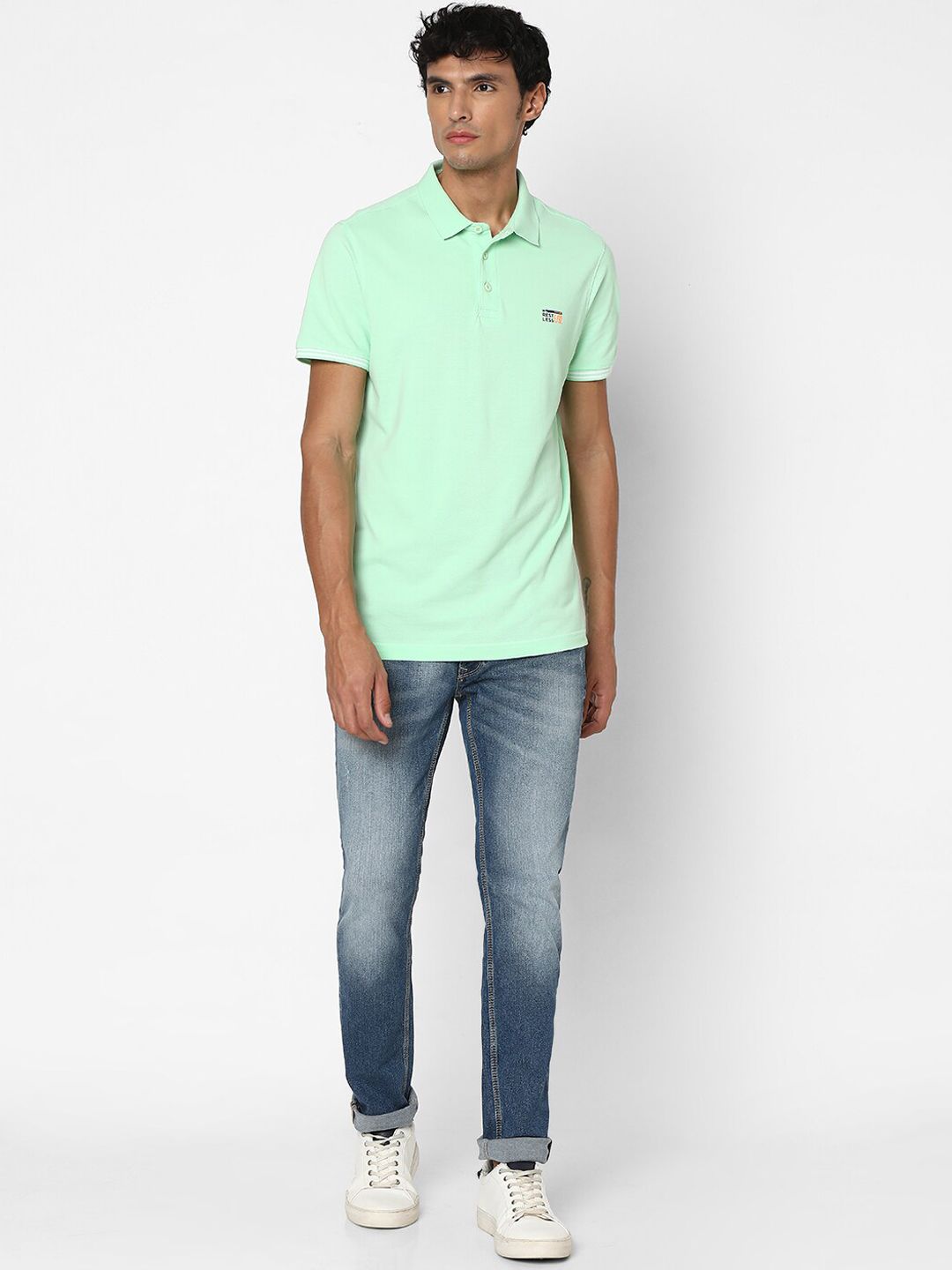 SPYKAR Men Mid-Rise Heavy Fade Jeans