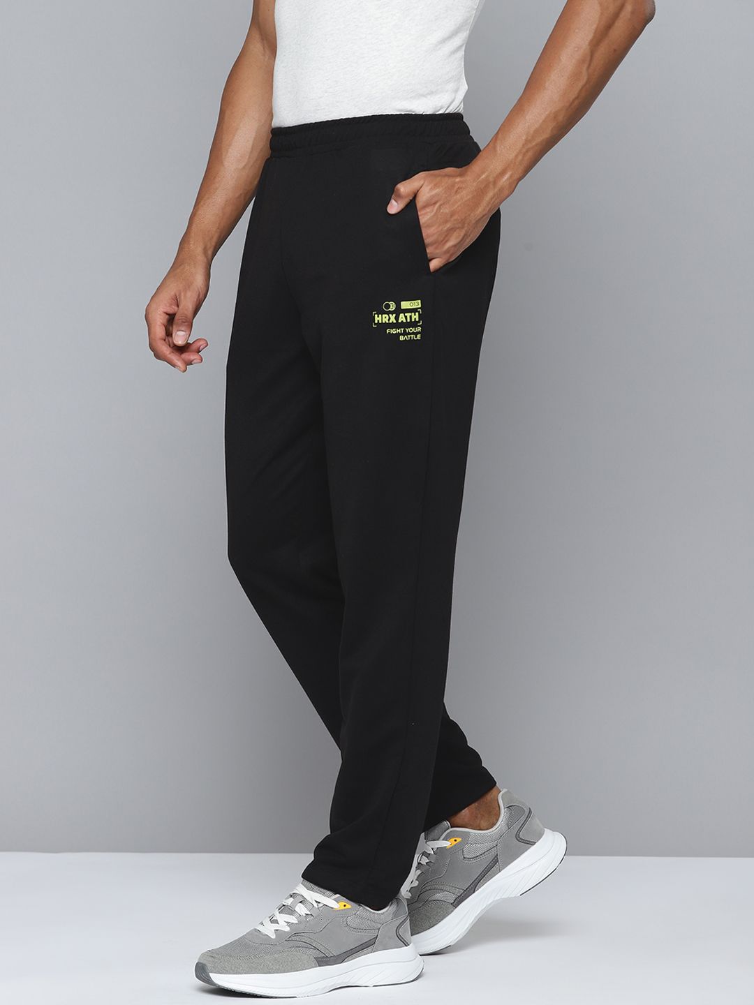 HRX by Hrithik Roshan Men Solid Track Pants