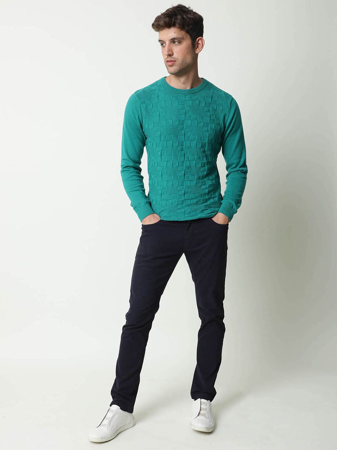 RARE RABBIT Men Russ Slim Fit Sweater